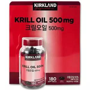 [NS홈쇼핑]코스트코 커클랜드 시그니춰 크릴 오일 90g(500mg x 180캡슐)[35994656]