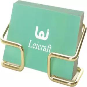 책상용 Leicraft 명함 홀더 귀여운 금속 카드 정리함 및 남녀용 사무용 액세서리 황금
