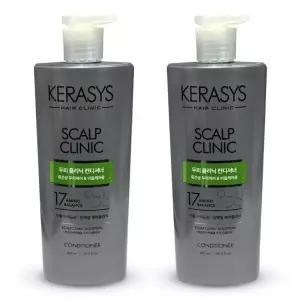 케라시스 두피 클리닉 단백질 비듬 케어 컨디셔너 600ml 민감두피용 2개