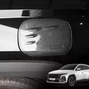 투싼 NX4 페이스리프트 튜닝 주유구 커버 카본 몰딩
