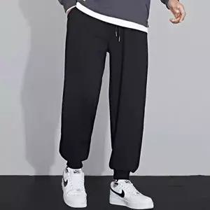 [모로엠]남성 데일리 밴딩 와이드 조거팬츠 ON-PTA-QWFG7K1Y