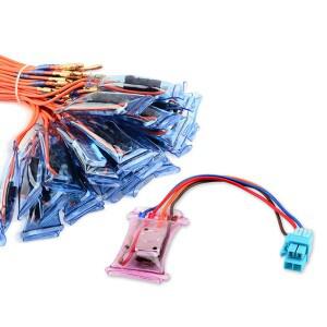 1pcs AC250V 10A 바이메탈 교체 냉장고 제상 온도 조절기 4 와이어 -7도 액세서리