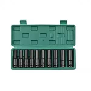 임팩트 롱소켓 비트 10개 세트 10mm-24mm HIL-4234