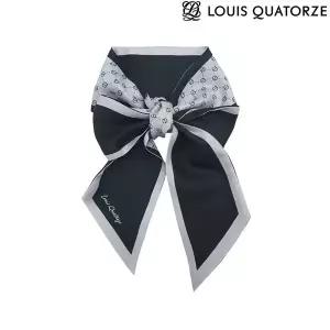루이까또즈 LOUIS QUATORZE (2DSB806BL) 실크 방도스카프 루이블루밍방도 블랙 215883