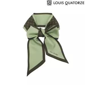 루이까또즈 LOUIS QUATORZE (2DSB806GR) 실크 방도스카프 루이블루밍방도 그린 215906
