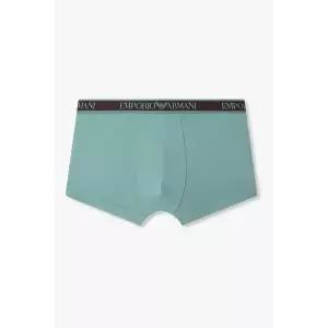 매장정품 엠포리오 아르마니 EMPORIO ARMANI UNDERWEAR 남성 라인 밴딩 이지 코튼 드로즈_민트 0815312316