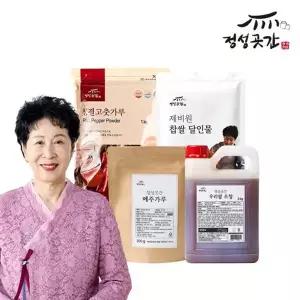 [정성곳간] 최명희 명인 종가 전통 수제 고추장 만들기 국내산 세트...
