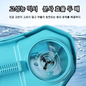 새로운 20L 100A 대용량 리튬 배터리 전기 교반 분무기 고압 전자동 정원 관개