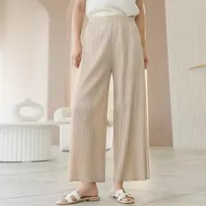 [데드라](88size)[THE BLACK] 아반플리츠9부일자팬츠 PTE3159