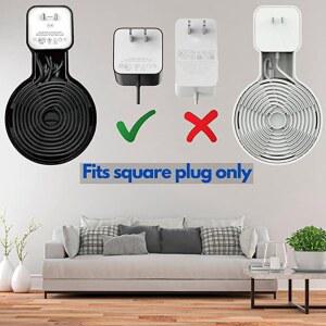 무타공사운드바거치대 Alexa Echo Dot 3세대 실내 사운드 박스용 FORW 스피커 벽걸이 홀더 나사 없는 케이블 관리 포함