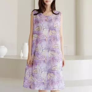 [데드라](100size)패턴풍기포써커인견나시원피스 OPE3039
