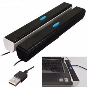 모니터링스피커 휴대용 USB 미니 스피커 음악 플레이어 미니 USB 스피커 앰프 스피커 컴퓨터 데스크탑 PC 노트북 노트북