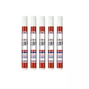 동아 굵은펜 유성매직 박스표기용 2.0mm 빨강 12개 사무용품 회사 (W99B1A2)