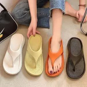 여자 남자 키높이 발가락 슈즈 여름 데일리 슬리퍼 바닷가여행코디 (W998BB2)