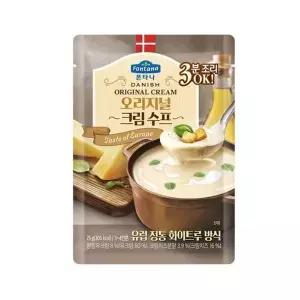 [하프클럽/알티피아]폰타나 데니쉬 오리지널 크림 수프 75g 파우치