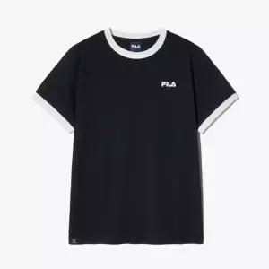 [휠라]휠라 베이직 리니어 링거티 FS2RSH2151F BLK 티셔츠 스포츠
