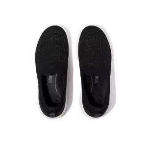 핏플랍 FITFLOP [슈퍼-Q] 여성 니트 슬립온 - 블랙 (FT59K2N235) FT59K2N235 425008