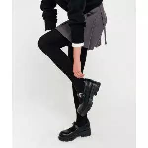 LOOKAST 자넷 코튼 타이즈_블랙 / JANET COTTEN TIGHTS_BLACK 447893