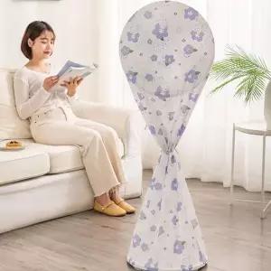 [하프클럽/]꽃무늬 선풍기커버 선풍기덮개 써큘레이터커버 보관 보관커버