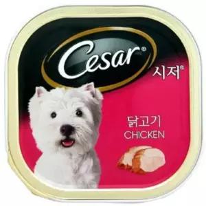 시저캔 강아지간식 캔 통조림