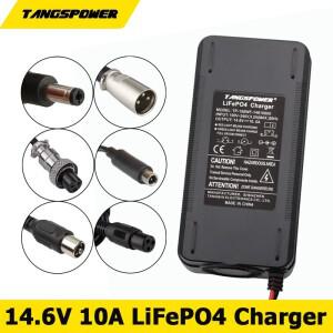 전기 자전거 바이크 오토바이 낚시 램프용 고속 충전기 다리미 인산염 하이 퀄리티 14.6V 10A Lifepo4 배터