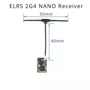 ELRS 24GHz NANO ExpressLRS 장거리 수신기 BETAFPV 2400 RX RC FPV 레이싱 드론 쿼드콥터 비행기