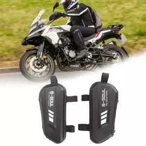 Benelli TRK502 사이드 백 수정 방수 삼각형 가방 502 502X BJ500 오토바이 액세서리