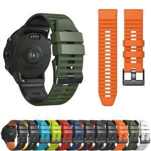 Suunto 7/9 /D5 스파르탄 스포츠 손목 HR Baro 스마트 시계 밴드 교체 스트랩 용 새 24mm 실리콘