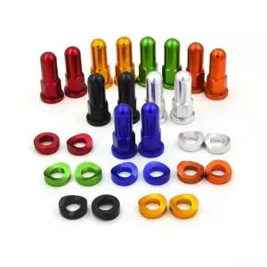 오토바이 CNC 림 커버 너트 와셔 KTM EXC SX XC SXF YZ YZF WR WRF DRZ RMZ KX KLX KXF CR CRF 용 볼트