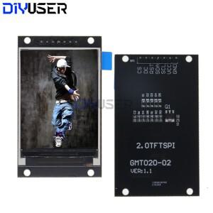 2.0 인치 TFT 디스플레이 OLED 드라이브 IC ST7789V Arduio 풀 컬러 모듈 용 240RGBx320 도트 매트릭스 SPI