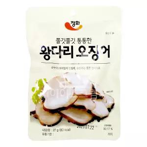 정화식품 27g 3개 오징어 왕다리