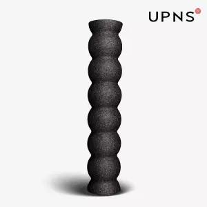 업앤쉐이프 웨이브폼롤러EPP 52cm(올블랙) 전신 마사지 등스트레칭 허리 가슴 헬스소품 홈레이닝 홈트 도구