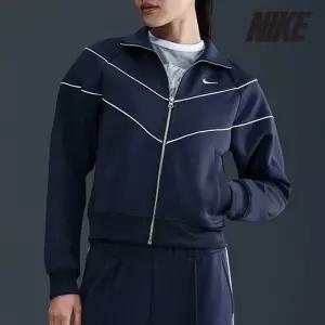 나이키 여성용 자켓 /g17- HJ0976-410 / 우먼스 스포츠웨어 윈드러너 니트 재킷