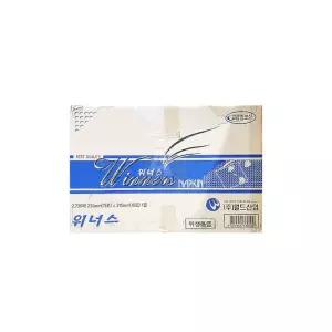 위너스 평판 냅킨 1BOX (2300매) 테이블 네프킨 넵킨 칵테일