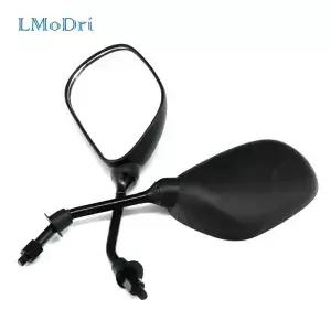 LMoDri 오토바이 백미러 스쿠터 전기 모터 자전거 후면 볼록 미러 범용 수리 8mm 로트당 2 개