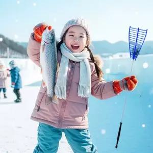 싸파 빙어 산천어 올인원 세트 축제 겨울 얼음낚시낚시대 낚시줄 낚시대 손낚시