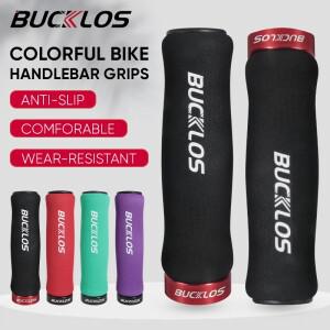 BUCKLOS Mtb 자전거 그립 스폰지 충격 흡수 사이클링 핸들 바 슬리브 미끄럼 방지 컴포트 BMX 부품