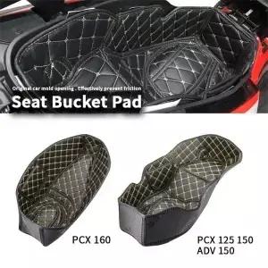 후면 트렁크 화물 라이너 보호대 오토바이 시트 버킷 스토리지 러기지 박스 패드 혼다 PCX50/60 액세서리