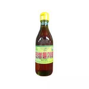 진성 들기름 소 350ML업용 국산생 고한 저온 들병 들깨 국내산 생들