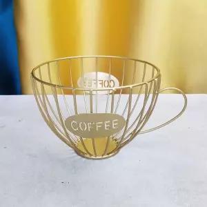 캡슐 커피 보관 와일드 컵형 미듐인테리어소품 숍소품 보관함 바구니 커피통 탕비실정리 키친