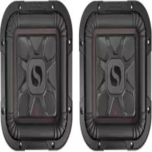 키커 46L7T82 L7Thin 8인치(20cm) 서브우퍼 2개 듀얼 보이스 코일 2옴 350와트 각각