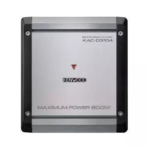 켄우드 KACD304 클래스 D 4채널 전력 증폭기 최대 600W RMS 50W x4 4 75W 2 가변 고저역 통과 필터 베이스