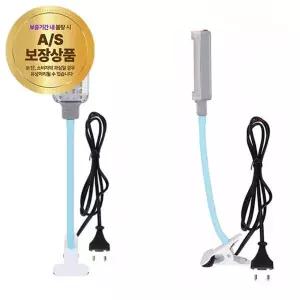 캠핑 낚시 간편한 자바라 LED 집게형 탁상조명 led스탠드작업등 공부집중 학생용 책상용 독서등 기숙사