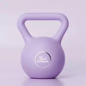 힙바디 피트니-스 케틀벨 6.8kg 퍼플근력운동 케틀 캐틀 웨이트캐 기구