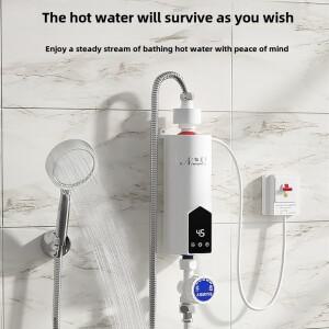 인스턴트 온수기 220V 3000W-5500W 욕실 샤워 및 가정용 주방 난방을위한 휴대용 전기 히터