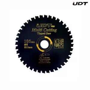 UDT 멀티 커팅 팁쏘 105x40x1.5T칼날 목공용톱날 목공용 절단기 절단 그라인더