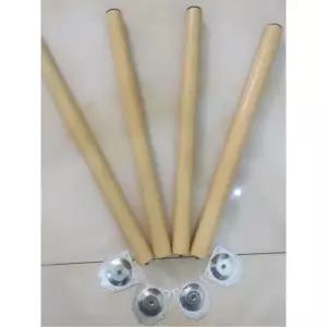 책상다리 가구다리 의자 상다리 70CM 30CM 60 좌탁 우드그레인 도톰함 4매 원목 1 30cm 우드그레인 4매(보강 도톰함)