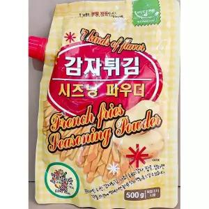 미담채 매콤 칠리맛 감자 시즈닝 500g소스 분말 가루 튀김 양념