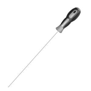 크리알리티 공식 클로그 포켓 4MM 바늘 클리너 부드러운 고무 손잡이가 있는 모든 75MM 3D 프린터 노즐 클리닝 키트 스테인리스 스틸에 완벽합니다