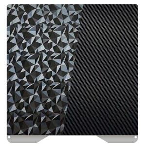 크리에이티 하이 콤보 빌드 플레이트 265X280MM 양면 텍스처 PEO PET 스프링 강판 유연한 인쇄 베드 탈착식 표면 3D 프린터 플랫폼용 WEFUIT